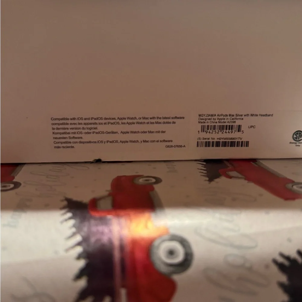 Apple Silver Over-Ear Wireless Headphones